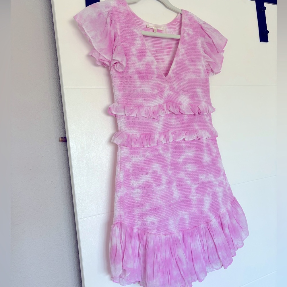 Loveshackfancy Sonora Smocked Mini Dress